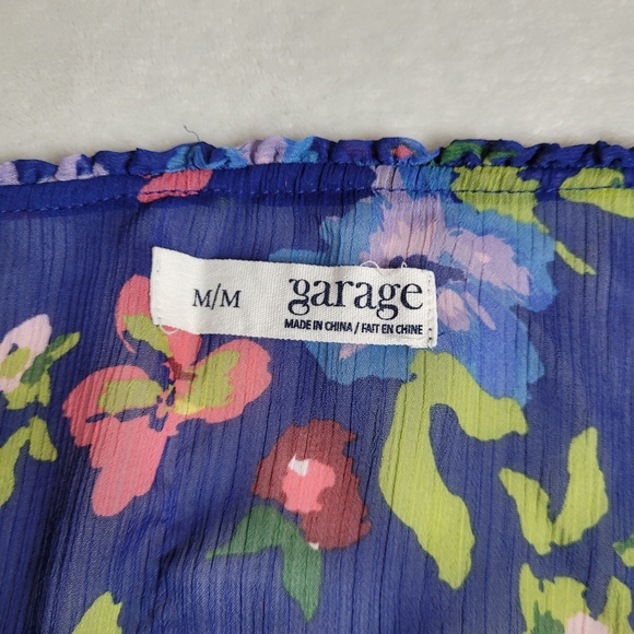 Floral sheer blouse - Picture 4 of 4